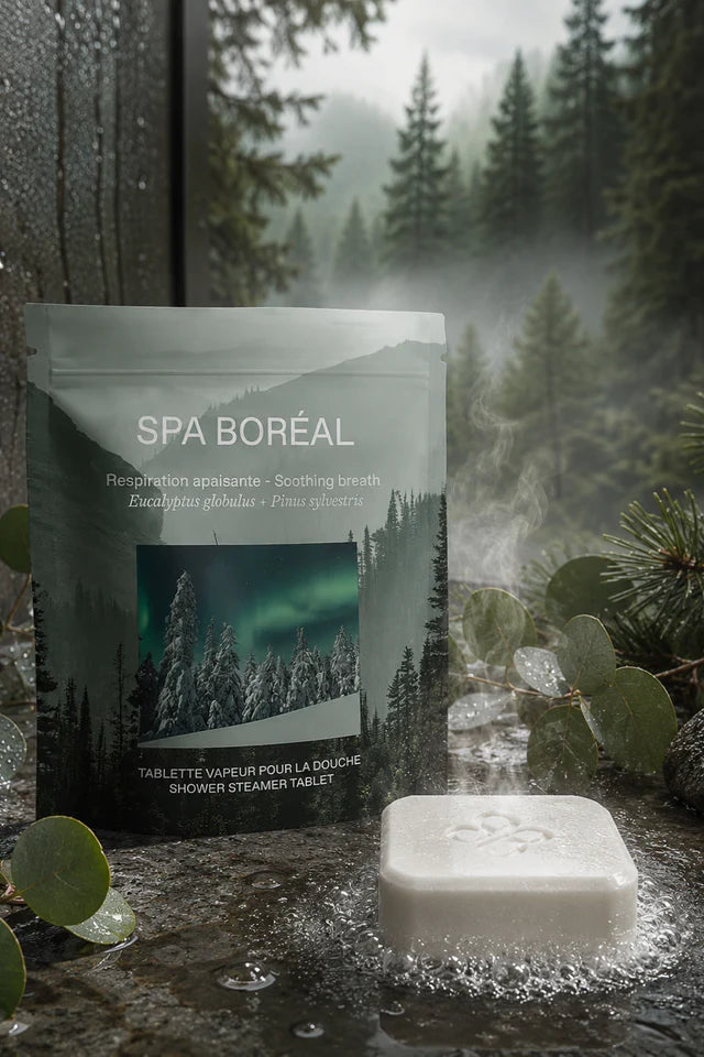 Tablette vapeur pour la douche - Spa Boréal