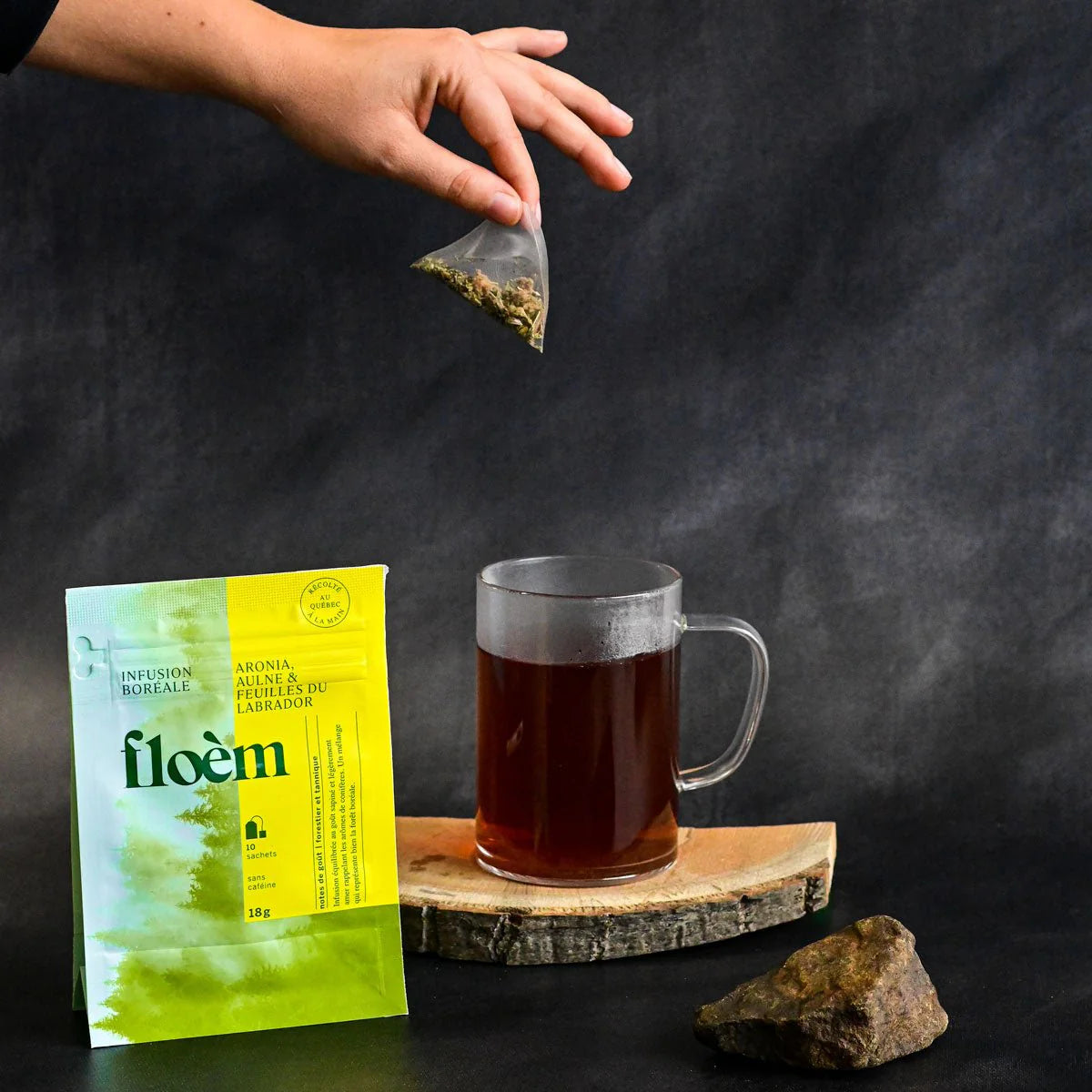 Tisane en sachets - Aronia, aulne & feuilles du Labrador