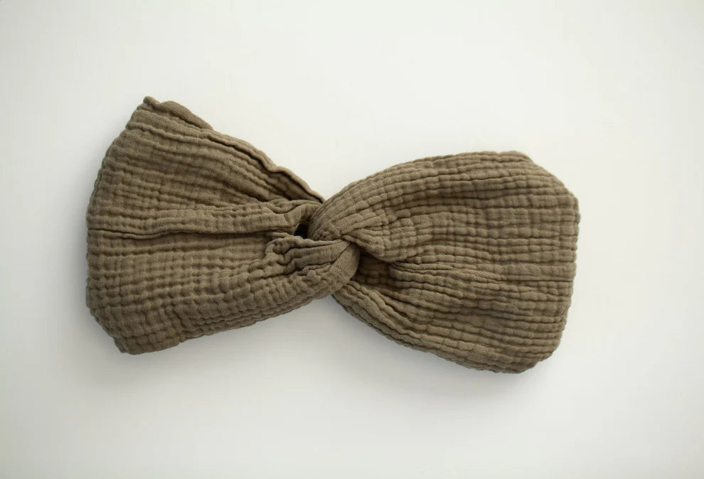 Bandeau torsadé - Vert louvre